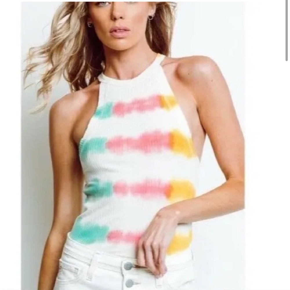 Free People Halter Neck Tank Top